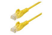 Nätverkskabel - StarTech.com patch cable - yellow - Gul - 0.25m - N6PAT25CMYLS