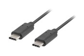 USB-kabel - Lanberg - USB-C cable - USB-C to USB-C - 1 m - CA-CMCM-10CU-0010-BK
