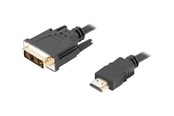 Displaykabel - Lanberg adapter cable - HDMI / DVI - 3 m - CA-HDDV-10CC-0030-BK