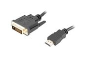 Displaykabel - Lanberg adapter cable - HDMI / DVI - 3 m - CA-HDDV-20CU-0030-BK