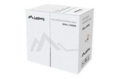 Nätverkskabel - Lanberg bulk cable - 305 m - pantone cool grey 5C - Grå - 305m - LCU5-12CU-0305-S