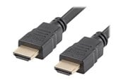 Displaykabel - Lanberg HDMI cable with Ethernet - 50 cm - CA-HDMI-11CC-0005-BK
