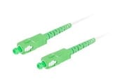 Nätverkskabel - Lanberg patch cable - 10 m - 10 m - white - Vit - 10m - FO-SASA-SS31-0100-WH