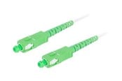 Nätverkskabel - Lanberg patch cable - 10 m - 10 m - white - Vit - 10m - FO-SASA-SS21-0100-WH