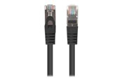 Nätverkskabel - Lanberg patch cable - 5 m - black RAL9004 - Svart - 5m - PCF6-20CC-0500-BK