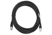 Nätverkskabel - Zebra network cable - 5 m - Svart - 5m - CBL-ENT00500-M1200