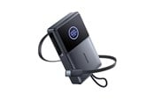 PowerBank - Joyroom JR-PR1 10000mAh 22.5W Powerbank with Built-in Retractable USB-C Cable - Black PowerBank - Svart - 10000 mAh - JR-PR1