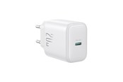 Mobile - Adapters & Chargers - Joyroom  JR-TCF20 USB-C PD 20W network charger - white - JR-TCF20_W