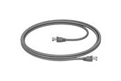Nätverkskabel - Logitech Cat5e Kit - patch cable - graphite - Grå - 3m - 952-000072