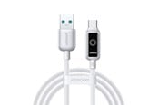 USB-kabel - Joyroom S-A55 StarFlight 66W USB-A - USB-C Cable 1.2m - White - S-A55 A-C 66W 1.2 white