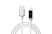 USB-kabel - Joyroom S-A55 StarFlight 3A USB-A - Lightning cable 1.2m - white - S-A55 A-L 3A 1.2m white