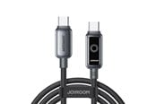 USB-kabel - Joyroom S-A55 StarFlight cable 100W USB-C - USB-C 1.2m - black - S-A55 C-C 100W 1.2 black