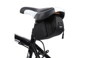 Cykeltillbehör - Wozinsky small bicycle saddle bag 0.6 l black (WBB8BK black) - 5907769300394