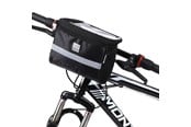 Cykeltillbehör - Wozinsky Bike Handlebar Bag with Phone Case 2L Black (WBB12BK) - 5907769300516