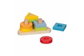 Babyleksaker - Goki Wooden Triangular Sorting Game - 58324