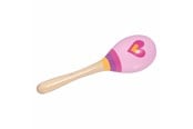 Träleksaker - Goki Wooden Maracas Heart - 61844
