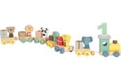Kreativa spel - Small Foot - Wooden Birthday Train with Animals - 12626