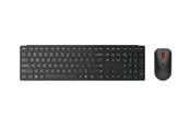Tangentbord - Lenovo Pro Combo 6000 - keyboard and mouse set - US with Euro symbol - eclipse black Input Device - Tastatur & Mus set - Engelska - Svart - 4X31S04848