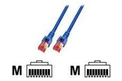 Nätverkskabel - EFB NORDIC EFB-Elektronik ECOLAN patch cable - 1.5 m - blue - Blå - 1m - K5513.1,5