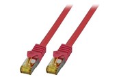 Nätverkskabel - EFB NORDIC EFB-Elektronik patch cable - 1 m - red - Röd - 1m - MK7001.1R