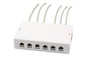 Nätverks tillbehör - EFB NORDIC EFB-Elektronik Keystone Distribution Box SM 6/12 - surface mount distribution box - ET-25174.1
