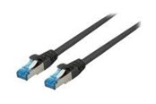 Nätverkskabel - EFB NORDIC EFB-Elektronik patch cable - 3 m - black - Svart - 3m - K5525FSW.3