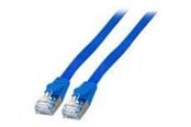 Nätverkskabel - EFB NORDIC EFB-Elektronik patch cable - 1.5 m - blue - Blå - 1m - K5545BL.1,5