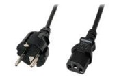 Strömkabel (intern) - EFB NORDIC EFB-Elektronik - power cable - power CEE 7/7 to power IEC 60320 C13 - 3 m - EK508SW.3