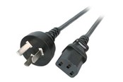 Strömkabel (intern) - EFB NORDIC EFB-Elektronik - power cable - Type I to power IEC 60320 C13 - 1.8 m - EK492.1,8V2