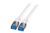 Nätverkskabel - EFB NORDIC EFB-Elektronik patch cable - 25 cm - white - Vit - 0.25m - K5525FWS.0,25
