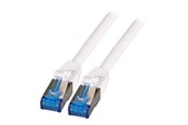 Nätverkskabel - EFB NORDIC EFB-Elektronik patch cable - 1 m - white - Vit - 1meter - K5525FWS.1