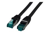 Nätverkskabel - EFB NORDIC EFB-Elektronik patch cable - 15 cm - black - Svart - 0.1m - MK6001.0,15B