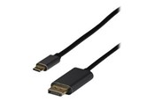 Displaykabel - EFB NORDIC EFB-Elektronik - video adapter cable - 24 pin USB-C to DisplayPort - 2 m - EBUSBC-DP14K.2