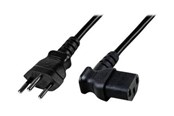 Strömkabel (intern) - EFB NORDIC EFB-Elektronik - power cable - Type 12 to power IEC 60320 C13 - 1.8 m - EK483.1,8V2
