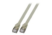 Nätverkskabel - EFB NORDIC EFB-Elektronik patch cable - 15 cm - grey - Grå - 0.1m - K5545GR.0,15