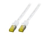 Nätverkskabel - EFB NORDIC EFB-Elektronik patch cable - 15 cm - white - Vit - 0.1m - MK7001.0,15W