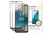 Mobiltelefontillbehör-Skyddsfilm - Wozinsky Full Glue Tempered Glass 2x Tempered Glass For Nokia G22 9H Full Screen Full Cover With Black Frame - 9145576275054