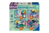 Pusselspel - Ravensburger 4in1 Stitch Puzzle - 120041061