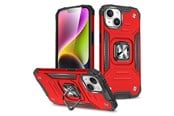 Mobile - Covers & Cases - Wozinsky Ring Armor iPhone 15 Plus iPhone 15 Plus Ring Armor Case - Red - 9145576280614