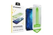 Mobiltelefontillbehör-Skyddsfilm - Wozinsky 9H tempered glass with mounting frame for iPhone 14 Plus Premium Glass - black - 9145576280928