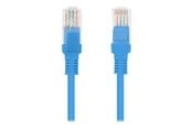 Nätverkskabel - Lanberg patch cable - 10 m - blue RAL 5012 - Blå - 10m - PCU5-10CC-1000-B