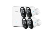 Smarta Hem - REOLINK Home Hub + 4x Argus 3 Pro 2K | 4MP | Batte - Home Hub with 4x Argus 3 Pro