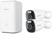 Smarta Hem - REOLINK Hub with 2x Argus Eco Ultra 4K | 8MP |  Battery | IP66 - Home Hub with 2x Argus Eco Ultra