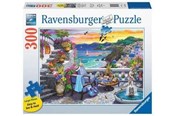 Pusselspel - Ravensburger Jigsaw Puzzle Santorini Sunset 300 Pieces. - 171309