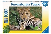 Pusselspel - Ravensburger Puzzle Leopard 100 pcs. XXL - 133451