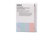 Label printer - Cricut Pastel Sampler - cutaway card set - powder blue tulip holographic silver matte white whispering blue - 2009483