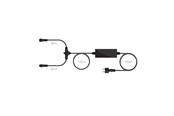 Smarta Hem - Hombli 100 Watts outdoor pathway / spotlight power adapter EU - HBPU-0005