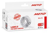 Papper, Fotopapper & Etiketter - METO Permanenta prisetiketter, 26x12mm - 9506165