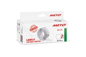 Papper, Fotopapper & Etiketter - METO Permanenta prisetiketter, 26x16mm - 9506167