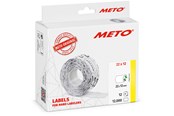 Papper, Fotopapper & Etiketter - METO Avtagbara prisetiketter, 22x12mm - 30007325